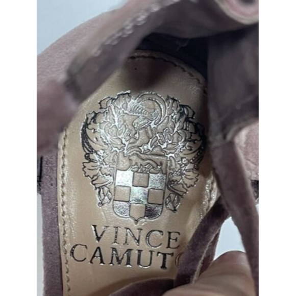 Vince Camuto Dusty Rose Suede Women’s  Heels Size 6.5 - Picture 7 of 11